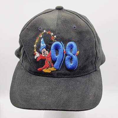 WDW Walt Disney World 1998 Vint6age Baseball Cap Goofy Hat Co Embroidered-image