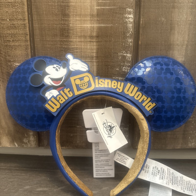 New Walt Disney World “Making Magic”Mickey Mouse Ears *NWT* Headband WDW-image