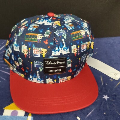 2022 Disney Parks Loungefly Dapper Dans Cap Hat Cinderella Castle NEW WDW-image