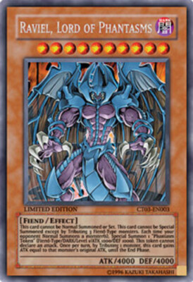 Raviel, Lord of Phantasms - CT03-EN003 - Secret Rare - Limited Edition x1 - Heav-image