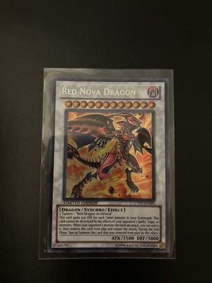 Red Nova Dragon CT07-EN005 NM Limited Secret Rare Yugioh-image