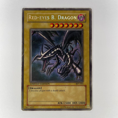 RED EYES B. DRAGON BPT-005 SECRET RARE LIMITED EDITION COLLECTORS TIN HP YUGIOH-image