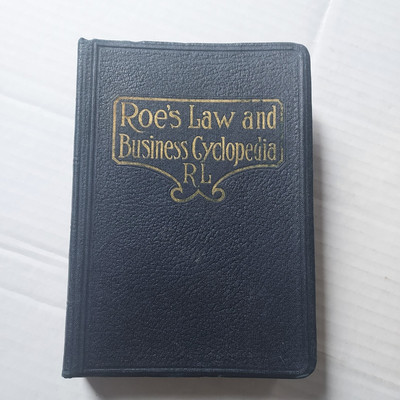 Roe’s Law and Business Cyclopedia E.T. Roe 1927 Successful Methods Advice-image