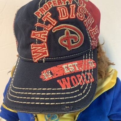 Walt Disney World Distressed Baseball Cap One Size -image