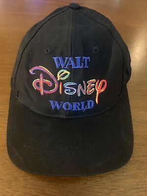 Vintage Walt Disney World Snapback Black Mickey Inc. Adult-image