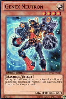 Genex Neutron - CT09-EN005 - Super Rare - Limited Edition - Near Mint-image