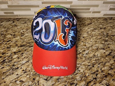 2013 Walt Disney World Hat Cap Youth Adjustable Mickey Mouse Strapback -image