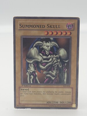 Yu-Gi-Oh! TCG Summoned Skull BPT-002 Limited Edition Secret Rare-image