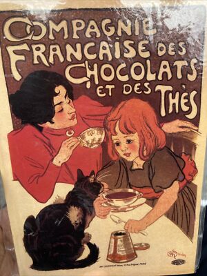 Compagnie francaise des chocolats Et Dhes. Hard Cover Journal. 8”x6” Sealed 3M-image
