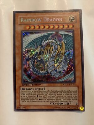 Yu-Gi-Oh! Rainbow Dragon - CT04-EN005 - Secret Rare - Limited Edition-image