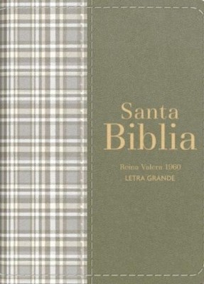 Reina Valera 19 Biblia Rvr 1960 Compacta Símil Piel Cuadros Verd (Leather Bound)-image