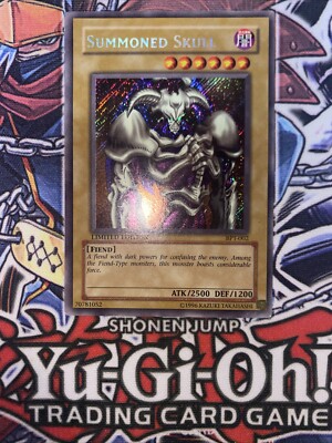 Yugioh! TCG Summoned Skull Collector's Tins BPT-002 Limited Secret Rare LP-MP-image