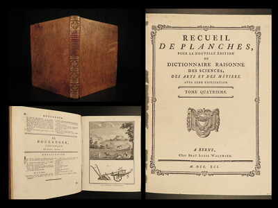 1791 Diderot Encyclopedia Plates ROME Colosseum Pantheon Architecture Machines-image