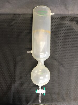 CHEMGLASS Glass 1000mL Plastic Coated Solvent Dewar Vacuum Trap CG-4517-02 C-image