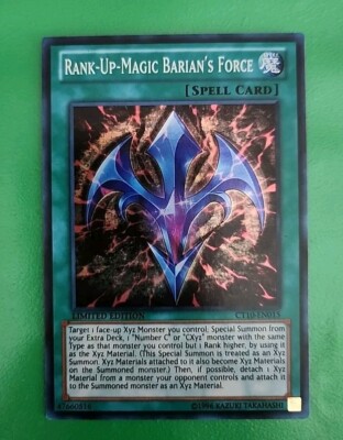 Yugioh MP Rank-Up-Magic Barian's Force CT10-EN015 - Super Rare - Limited Edition-image