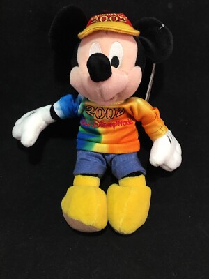 Disney Ears To You 2002 Walt Disney World Beanie Mickey Mouse Plush -image