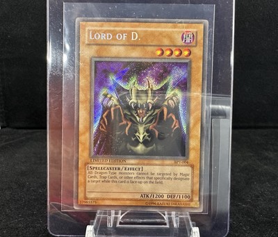 2002 Yu-Gi-Oh TCG Lord Of D. BPT-004 Limited Edition  Secret Rare Card LP-MP-image