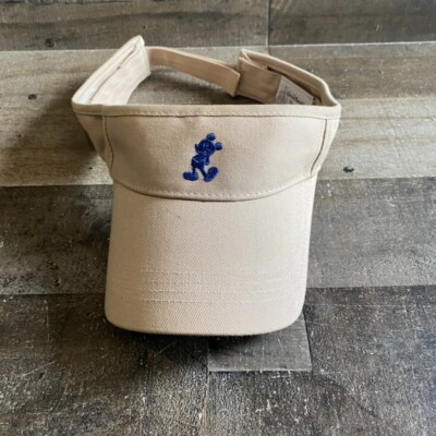 Mickey Mouse Walt Disney World Resort Silhouette Golf Sun Visor Khaki Tan-image