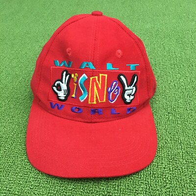 Walt Disney World Red Youth Snapback Mckey Inc. -image