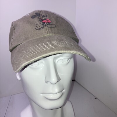 authentic disney park green mickey mouse baseball hat-image