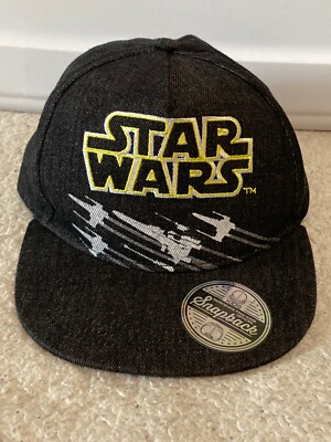 Vintage STAR WARS Walt Disney World Retro Snapback Hat Cap One Size NWT-image
