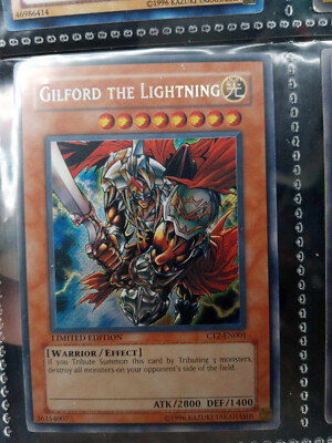 Yu-Gi-Oh! TCG Gilford the Lightning 2005 Collector's Tins CT2-EN001 Limited...-image