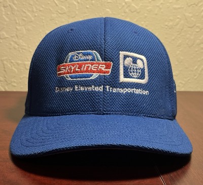 Disney Cast Member Skyliner Hat Blue Baseball Cap Logo Walt Disney World-image