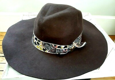 DISNEY PARKS Animal Kingdom Wide Brim Safari Hat One Size Brown WDW NWT-image