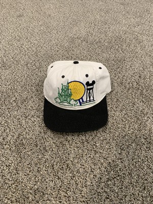 Vintage 90s Disney  Walt Disney World Snapback Hat Goofy Hat Co White-image