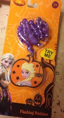 Walt Disney World Frozen Elsa Halloween Pumpkin Costume Necklace - NEW-image