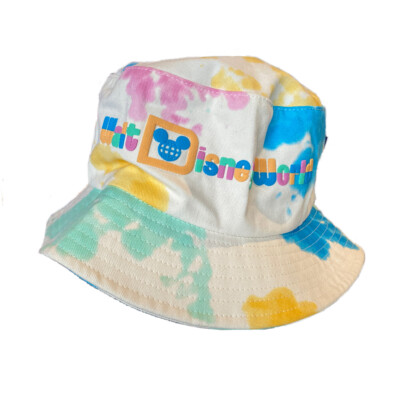 DISNEY PARKS DISNEYWORLD RESORT SPIRIT JERSEY TIE DYE BUCKET HAT WDW-image