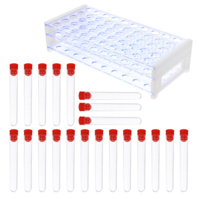  Science Laboratory Tubes Storage Test Centrifugal with Rack Scientific Supplies-image