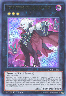 Ghostrick Alucard [MP14-EN162] Ultra Rare Lightly Played 1st Edition - Yugioh si-image