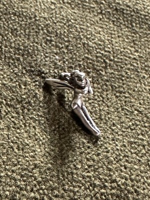 Vintage Walt Disney World Sterling Silver Tinker Bell Charm Tinkerbell-image