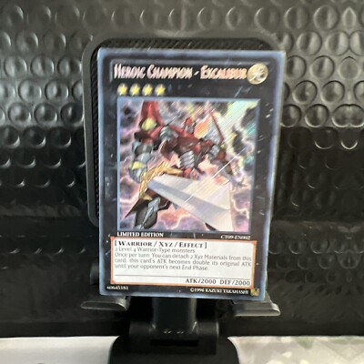 Yugioh! LP Heroic Champion - Excalibur - CT09-EN002 - Secret Rare - Limited Edit-image