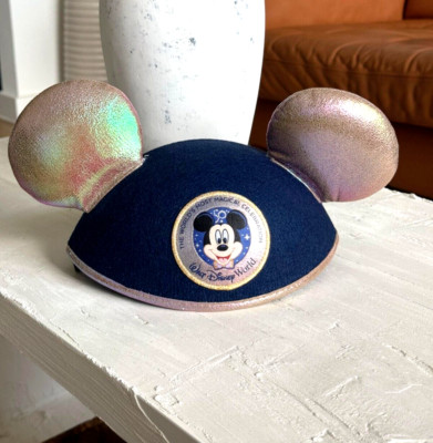 Disney Parks Walt Disney World 50th Anniversary Adult Mickey Mouse Ear Hat-image