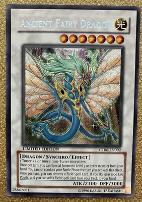 Yu-Gi-Oh TCG 2009 Collectors Tin CT06-EN002 Ancient Fairy Dragon NM Mint-image