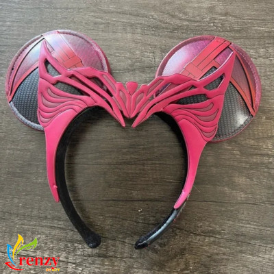 Marvel Comics Headband Scarlet Witch Exclusive Disney Parks Wanda Ears-image