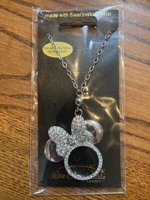 Disney Arribas Necklace✿ Mickey Mouse Ear Icon Made with Crystals from Swarovski-image