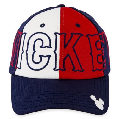 New Disney Mickey Mouse Americana Sport Hat Cap Adult Adjustable One Size Unisex-image