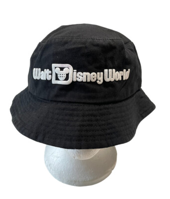Disney Parks WDW Spirit Jersey Walt Disney World Retro Bucket Hat Black OSFM-image