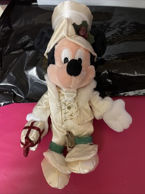 Disney WDW Parks Holiday Mickey Beanie Plush………………..#146-image