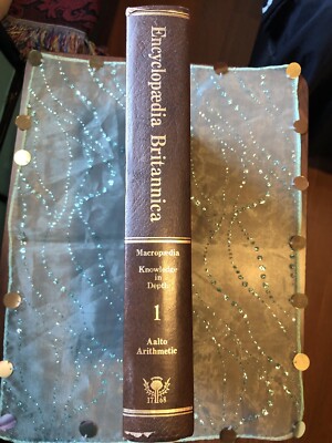Encyclopedia Britannica Macropaedia Knowledge In Depth Volume 1 Aalto Arithme-image