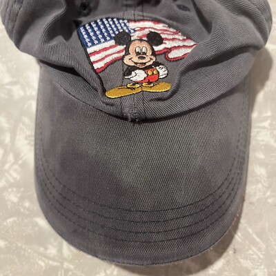 Blue Mickey Mouse baseball cap from Walt Disney World early 2000s-image