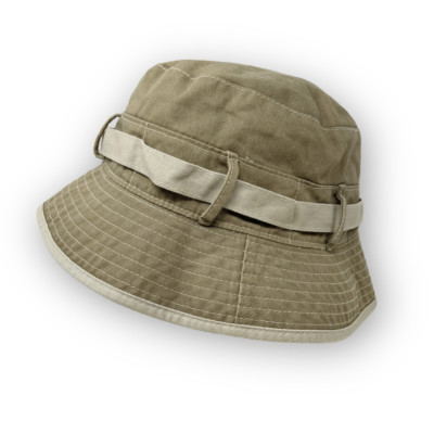 Walt Disney World Tan Brown Plain Bucket Hat For Pins Adult One Size Fits Most-image