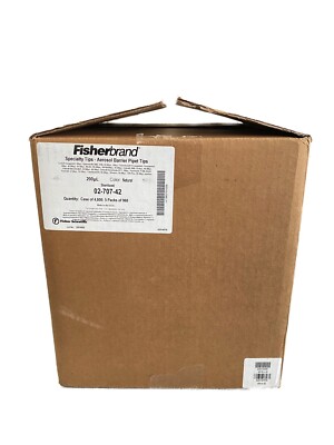 (4800) FISHERBRAND 200uL Aerosol Barrier Pipette Tips 96 Tips/Rack 02-707-42-image
