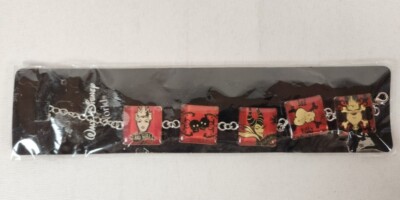 Walt Disney World Bad Girls Villains Charm Bracelet ~ Bracciale MSRP $38-image