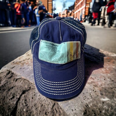 Walt Disney World Snapback Hat Mesh Rope Trucker blue Cap Adjustable-image