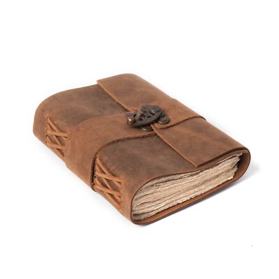 Vintage Leather Journal Lined Pages, Writing Journal, Leather Journals for Wo...-image