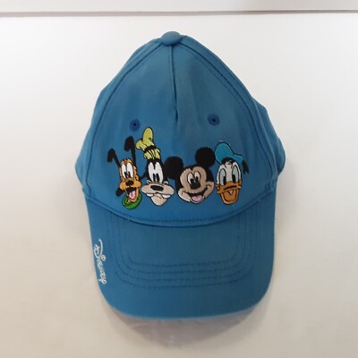 WALT DISNEY WORLD CHARACTERS OFFICAL 2008 3D Blue HAT Adjustable band official-image